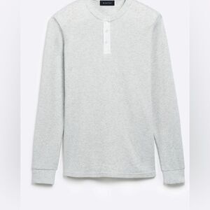 NWT Baguette Comfort Heather Henley Shirt